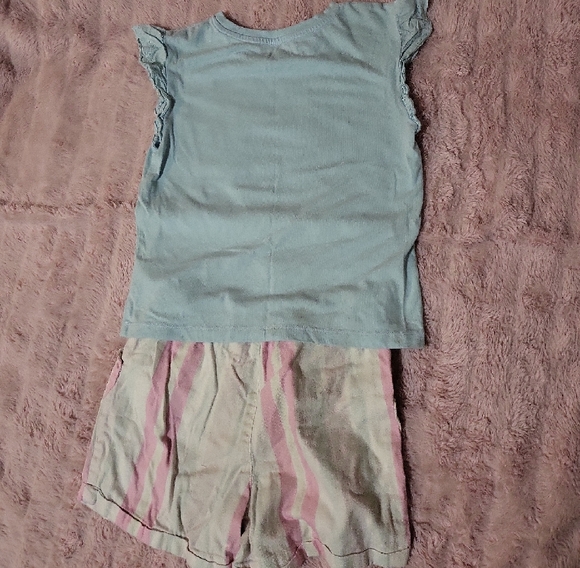 Garanimals Blue and Pink Kids Matching Set - Picture 3 of 4